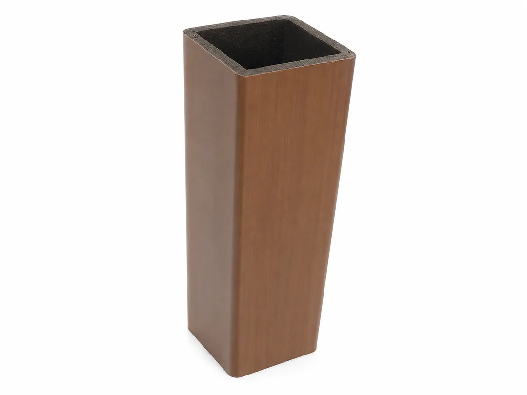 Terra 5x5 In-Ground Fence Post — Natural Teak