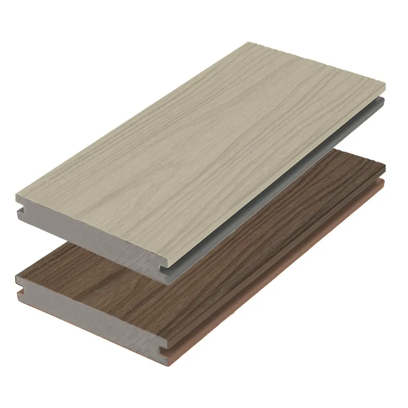Terra Essence 1x6 Reversible Decking Board — Stonecrest Gray / Antique